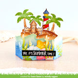 LAWN FAWN: Platform Pop-Up Wave Wrap Around | Lawn Cuts Die