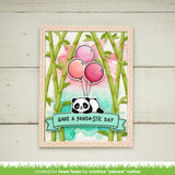 LAWN FAWN: I Heart Pandas | Stamp, Coloring Stencil & Die Bundle