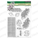 PENNY BLACK : Breathtaking Lilacs | Stamp & Die Bundle