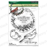 PENNY BLACK : Winter Blessings | Stamp