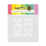 WAFFLE FLOWER: Postage Collage Gifts | Stencil