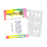 WAFFLE FLOWER: Multiple Butterflies | Combo Stencil & Die