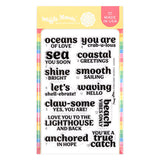 WAFFLE FLOWER: Coastal Greetings | Stamp