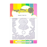WAFFLE FLOWER:  Seashell Frame | Die