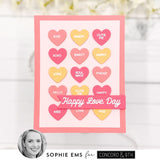 CONCORD & 9 th : Mix and Match Hearts Inlay | Die