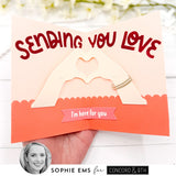 CONCORD & 9 th :  Hands Full Of Love | Stamp & Die Bundle (S)