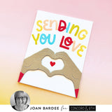 CONCORD & 9 th :  Hands Full Of Love | Stamp & Die Bundle (S)
