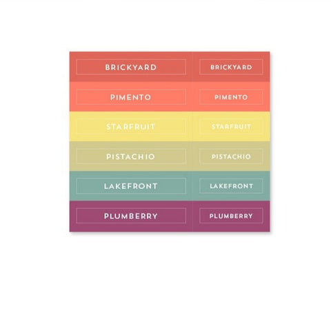CONCORD & 9 TH: 2025 Collection Ink Pad & Cube Labels