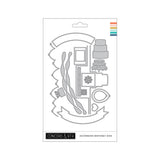 CONCORD & 9 th : Accordion Birthday | Stamp & Die Bundle