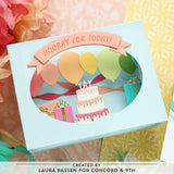 CONCORD & 9 th : Accordion Birthday | Stamp & Die Bundle