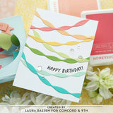 CONCORD & 9 th : Accordion Birthday | Stamp & Die Bundle