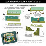 CONCORD & 9 th : Accordion Woodland | Stamp & Die Bundle