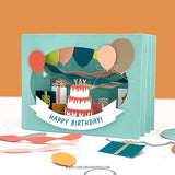 CONCORD & 9 th : Accordion Birthday | Stamp & Die Bundle