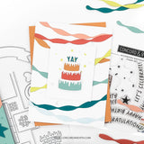 CONCORD & 9 th : Accordion Birthday | Stamp & Die Bundle