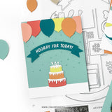 CONCORD & 9 th : Accordion Birthday | Stamp & Die Bundle
