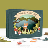 CONCORD & 9 th : Accordion Woodland | Stamp & Die Bundle