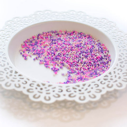 PRETTY PINK POSH:  Shaker Beads | Be Mine