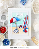 PRETTY PINK POSH: Beach Fun | Stamp & Die Bundle