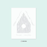 CONCORD & 9 th :  Birdhouse Blossoms | Embossing Folder