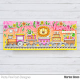PRETTY PINK POSH:  Birthday Train | Stamp