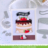 LAWN FAWN: Build-a-Cake Add-On | Lawn Cuts Die