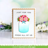 LAWN FAWN: Build-a-Drink | Mason Jar Add-on | Lawn Cuts Die
