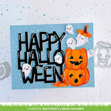 LAWN FAWN: Giant Happy Halloween  | Lawn Cuts Die