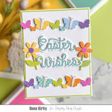 PRETTY PINK POSH: Butterfly Border | Die