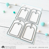 MAMA ELEPHANT: Fav Tag Set | Creative Cuts