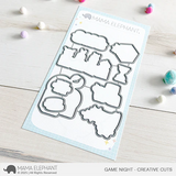 MAMA ELEPHANT: Game Night | Stamp and Creative Cuts Bundle