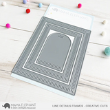 MAMA ELEPHANT: Line Detail Frames | Creative Cuts