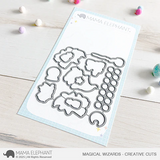 MAMA ELEPHANT: Magical Wizards| Stamp and Creative Cuts Bundle