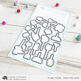 MAMA ELEPHANT: Plant Picks | Stamp and Creative Cuts Bundle