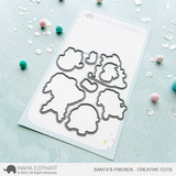 MAMA ELEPHANT: Santa's Friends | Stamp & Die Bundle