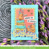 LAWN FAWN: Henry's Build-A-Sentiment | Birthday | Stamp