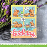 LAWN FAWN: Scripty Birthday Outline | Lawn Cuts Die