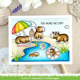LAWN FAWN: Capybaras!  | Coloring Stencil