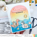 MAMA ELEPHANT: Summer Floaties | Stamp and Creative Cuts Bundle