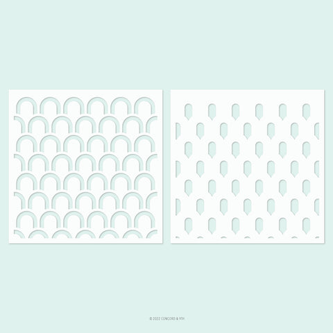 CONCORD & 9 th : Deco | Stencil Pack