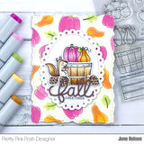 PRETTY PINK POSH:  Fall Harvest | Stamp