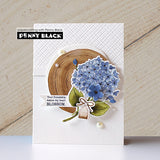 PENNY BLACK : Hydrangeas | Stamp & Die Bundle