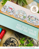 MAMA ELEPHANT: Winter Globes | Stamp & Die Bundle