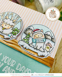 MAMA ELEPHANT: Winter Globes | Stamp & Die Bundle