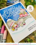 MAMA ELEPHANT: Santa's Friends | Stamp