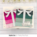 PRETTY PINK POSH: Fringe Present | Die