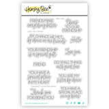 HONEY BEE STAMPS: Love You Friend | Stamp