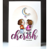 PENNY BLACK : Moon and Back | Stamp