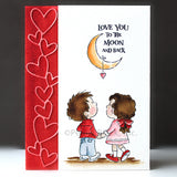 PENNY BLACK : Moon and Back | Stamp