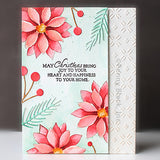 PENNY BLACK : Poinsettia | Stamp & Die Bundle