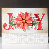 PENNY BLACK : Poinsettia | Stamp & Die Bundle